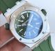 2018 Swiss Audemars Piguet Royal Oak Green Dial Green Rubber Band Replica Watches (4)_th.jpg